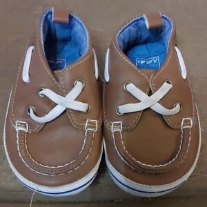 👟Carter's Tan Baby Walker Shoes